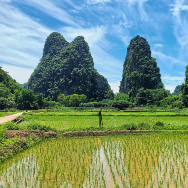 人少景靓的塘北村和东山村
