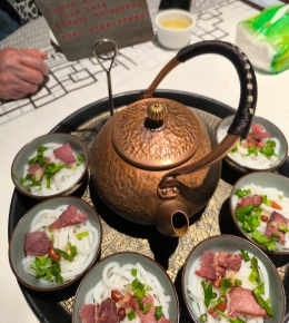一分钱中了六碗金奖马肉粉