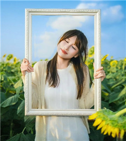 框住一片晴空