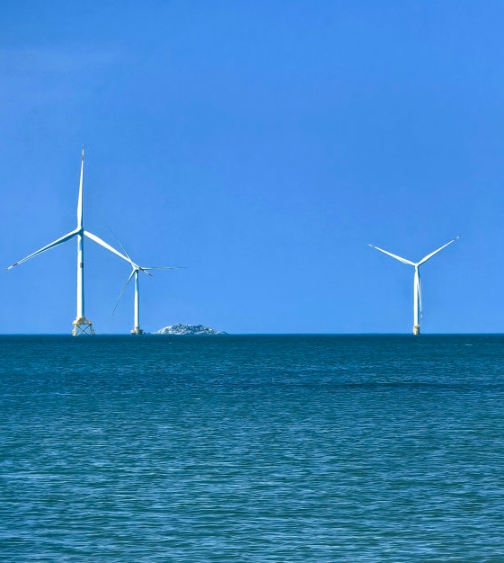 暮夏炎午长江澳观海