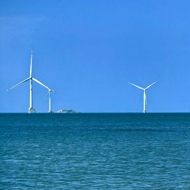 暮夏炎午长江澳观海