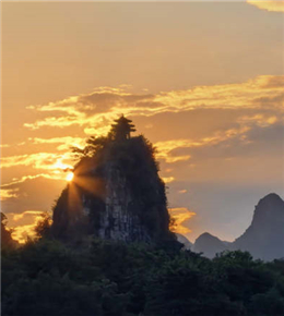 亭山沐晚（手机片）