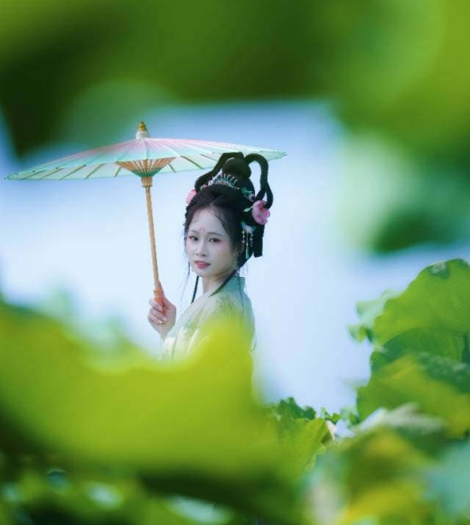 灵川江头村爱莲荷花园