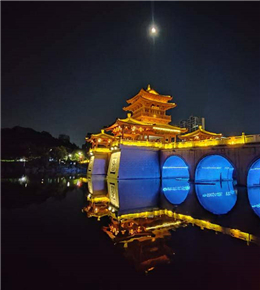 状元桥，中秋水印明月常乡思