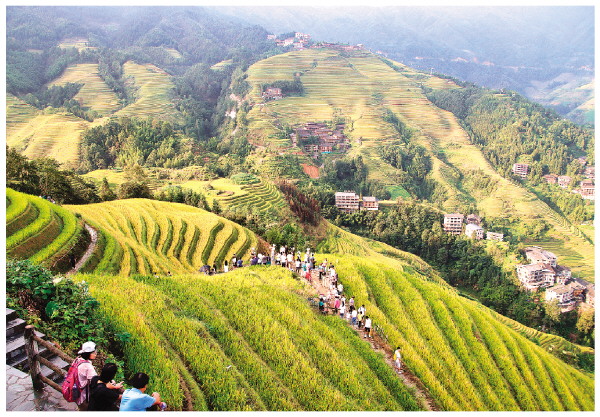 假期旅游熱 桂林人氣旺