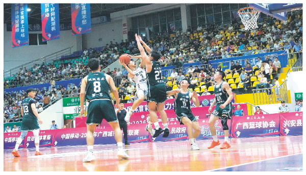 主场火力全开 拿下主场首胜及北部赛区两连胜 桂林市界首骨科队大胜来宾市双蚁药业队