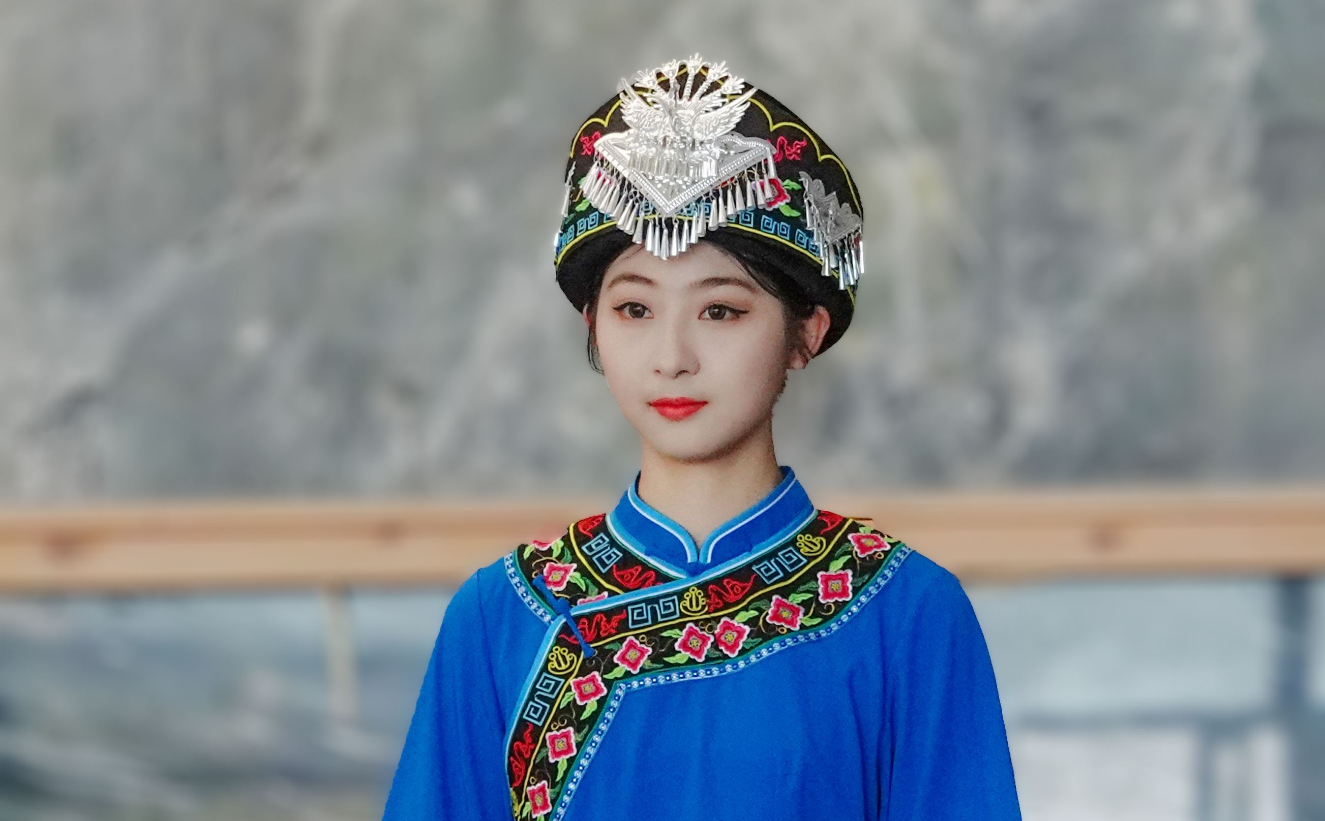 桂林旅游学院模特人像