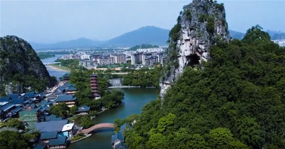 一代名园环碧园，将近半个桂林城