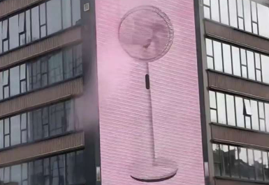 桂林一地驚現(xiàn)“電子風(fēng)扇”“電子空調(diào)” 網(wǎng)友：在開(kāi)空調(diào)和電扇之間選擇了開(kāi)電視