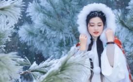 从今以后拍雾凇人像又多了一个地方
