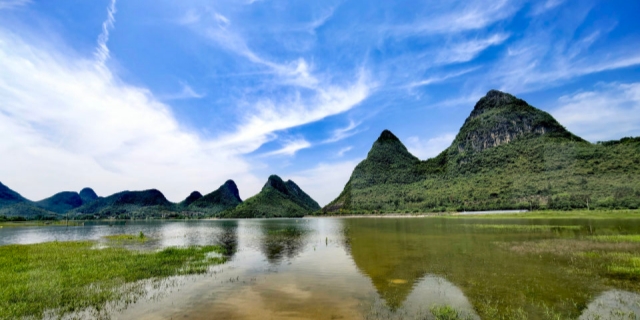 再游桂林白竹境水库