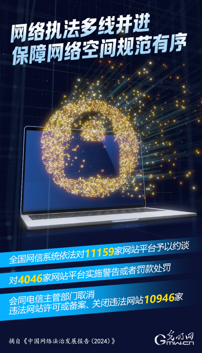 數讀海報｜從數據視角看2024年中國網絡法治發展