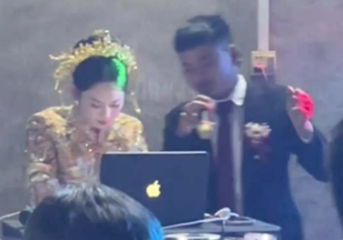 广西人的婚礼氛围感绝了！婚宴上新娘打碟新郎嗨唱，秒变K歌现场！网友：好喜欢这种结婚模式，我也要嫁广西