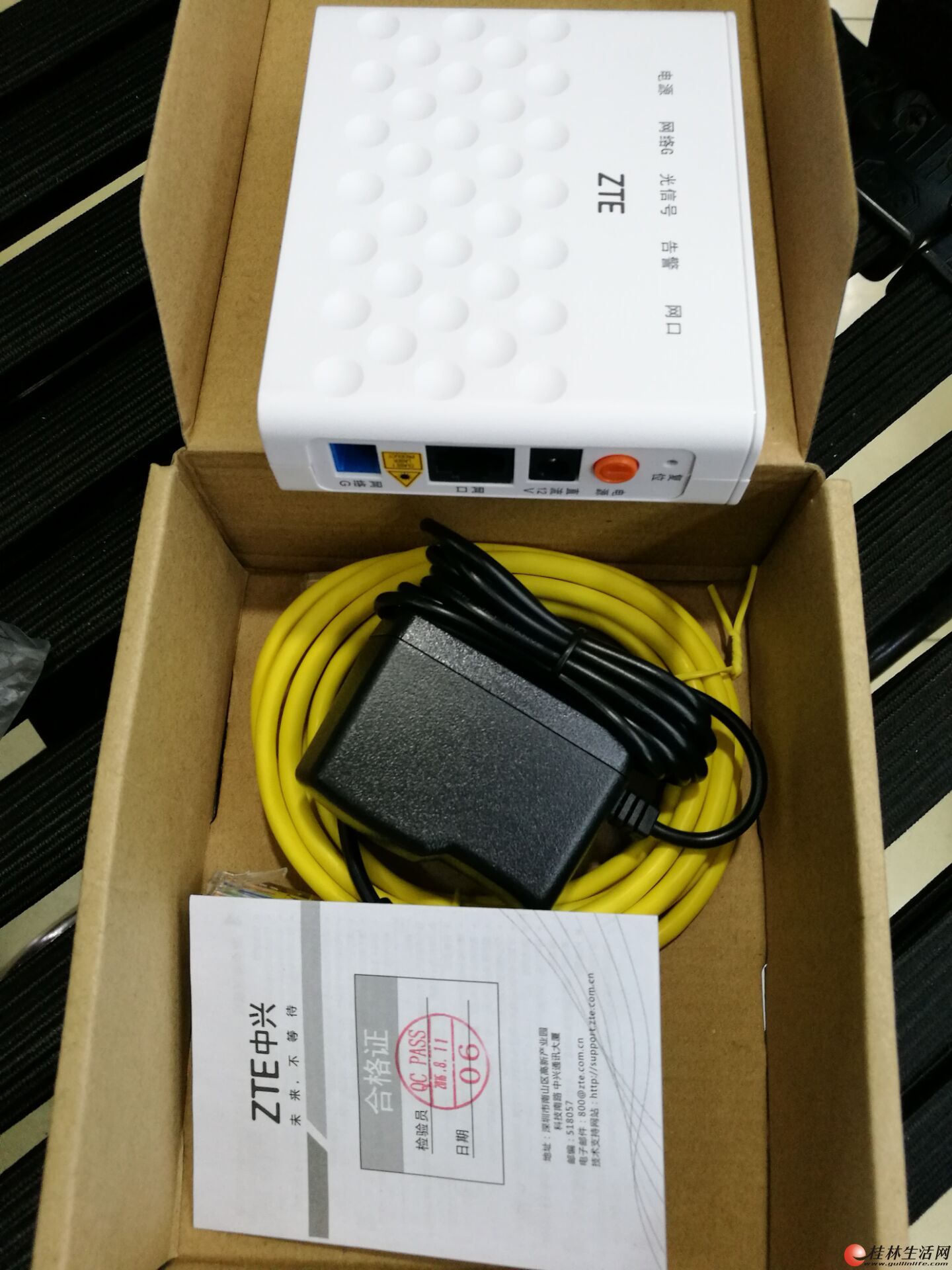 ����èGPON������ͨ�ƶ�������ն�ǧ�׹�è����ZXHN F601 ONUԭװ��Ʒ