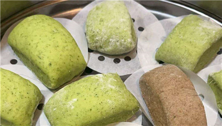 斑斕饅頭，名字好聽(tīng)，也好吃哦！
