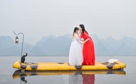 “风姿摄影”尧山顶景区活动作业