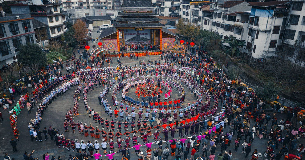 龙胜侗年节，好热闹