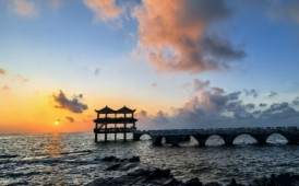 簕山鱼村的晨曦