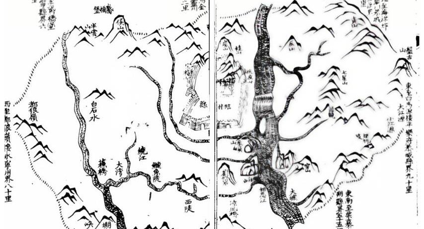 桂林古图，欢迎来找与今有不同地名