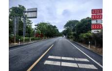 路平标清设施全！国道321线临桂段5个项目完工焕新