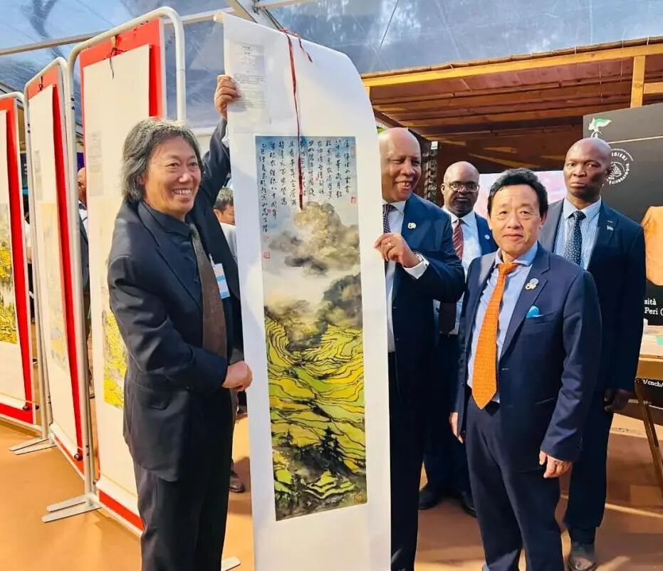 龙脊梯田入画亮相全球！获国际嘉宾点赞