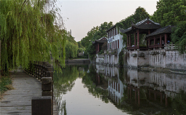 旅拍浙江海宁盐官古镇
