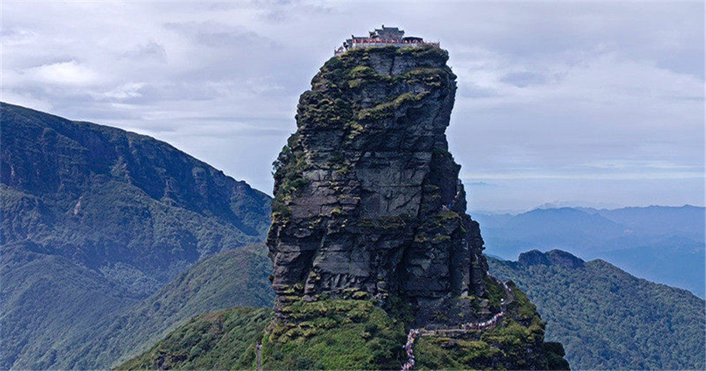 旅拍梵净山，黔金丝猴唯一的栖息地