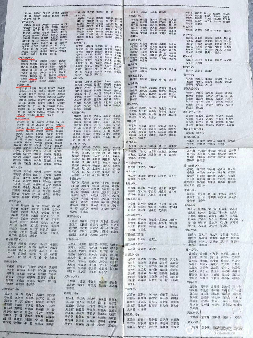 1966年桂林日报少先队员光荣榜2