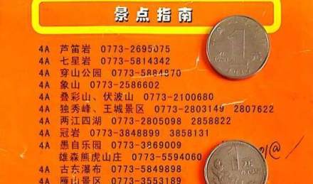 2008年地圖上介紹的桂林景點(diǎn)，你還記得哪些