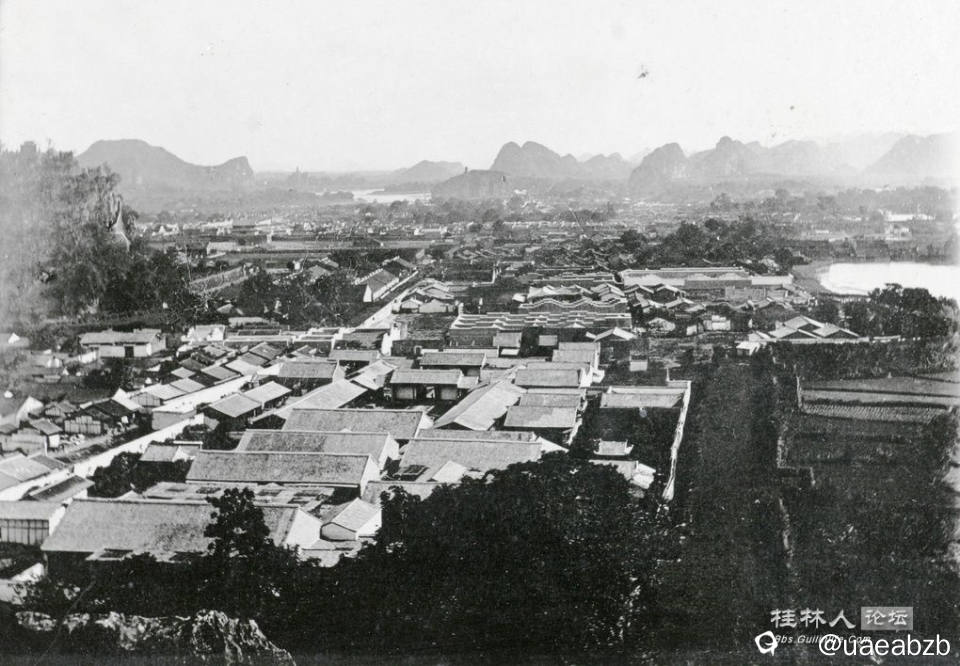 三山远眺