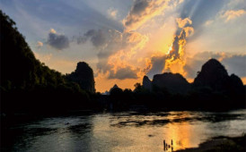 夕阳如画（手机片）