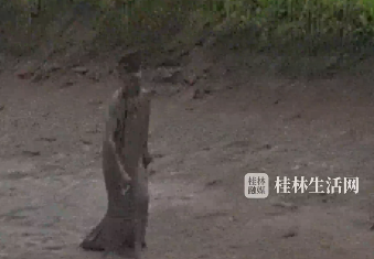 先打还是先洗！小孩哥下池塘摸鱼成泥人！网友：这才是童年该有的样子，好怀念