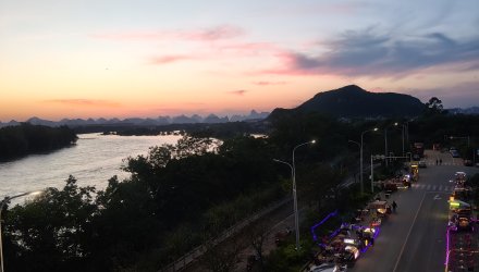 漓江晚霞