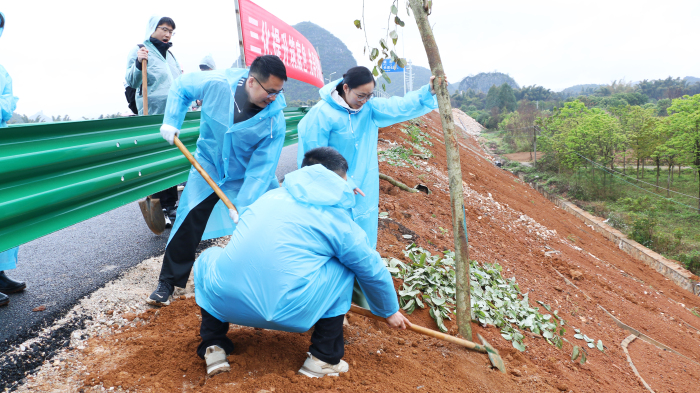 阳朔县启动2026年全民义务植彩活动