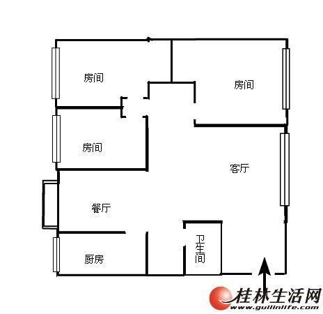 Ψһ��˰ ��������С�� �ƽ�3¥ 105ƽ 3��2��2�� �ϱ�ͨ͸