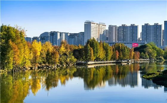 初冬桂林山水公园即景