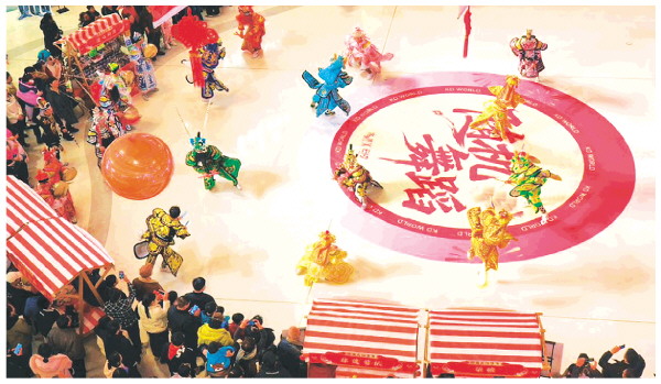 大年初五看英歌舞