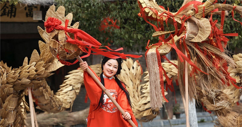 在东漓古村拍了组年味十足的民俗照片