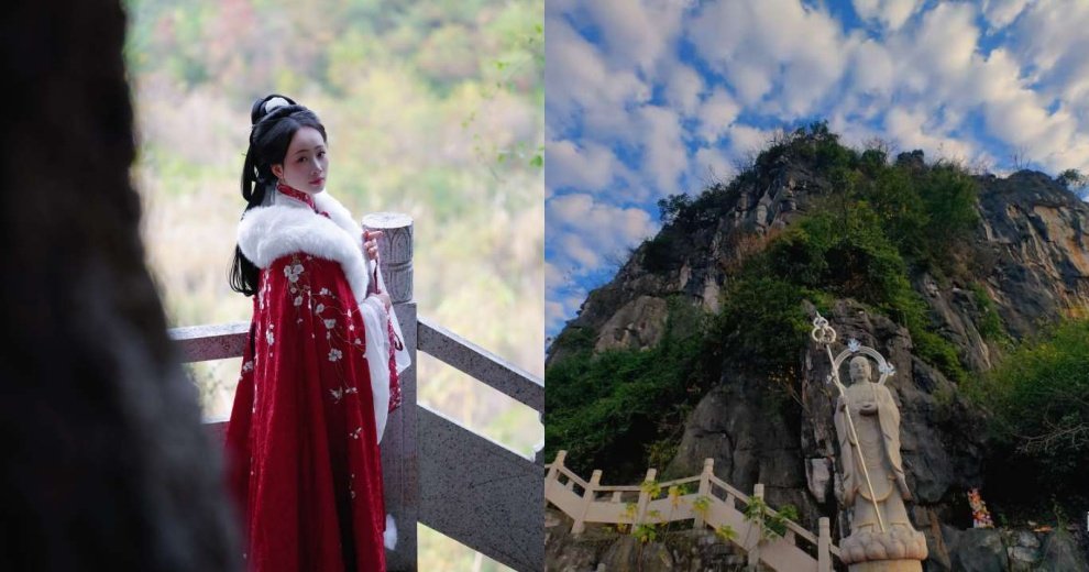 一城山色半城禪！桂林市隱秘的&ldquo;絕壁禪境&rdquo;