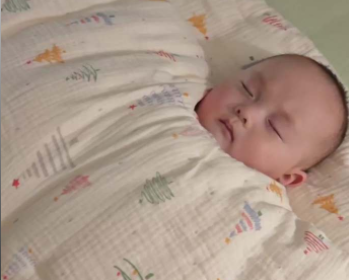 这个有成人款吗？真的很需要它！女子分享孩子奶奶做的棉花睡袋