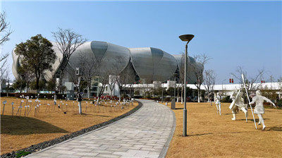 杭州亚运会博物馆，感受包场式的参观