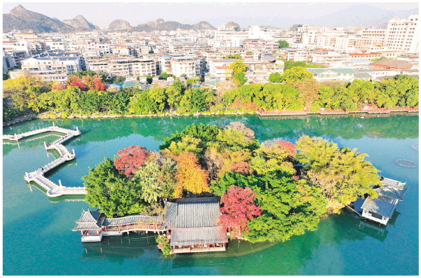 【第一批十个“桂林经典”名录】桂林环城水系：城景交融 旅游明珠