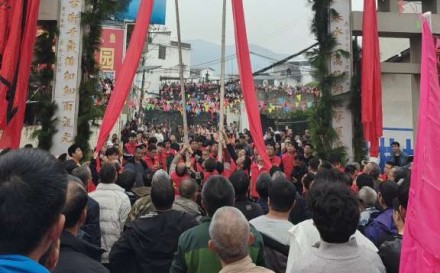 靈川大圩上街村&rdquo;走眾親&rdquo;