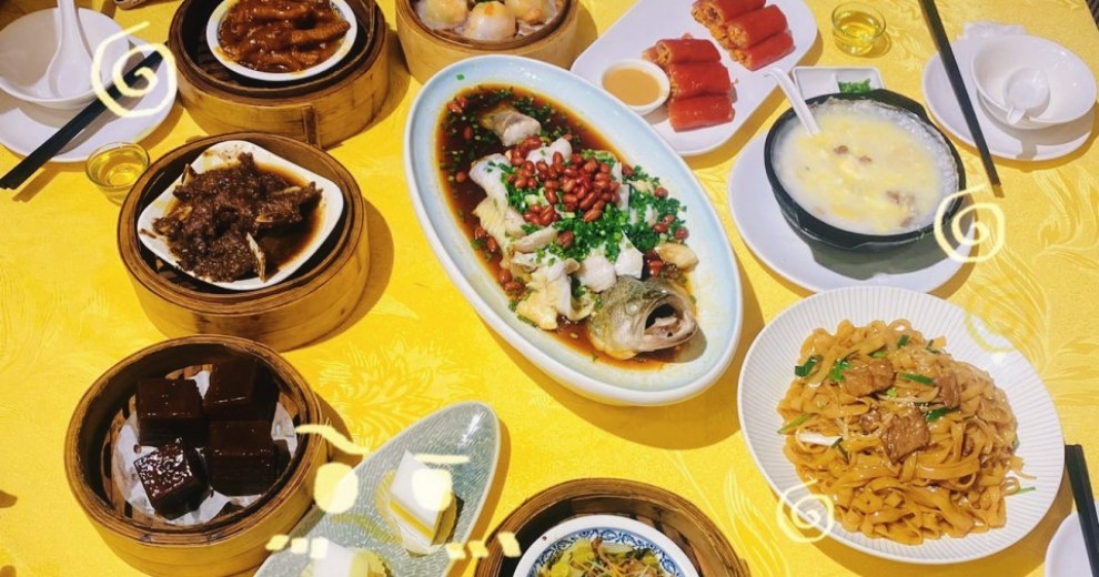 这家早茶牛杂骨超赞，植物园就在隔壁～