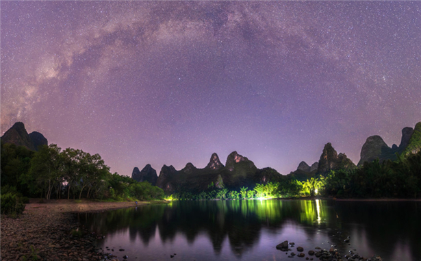万里无云，必须搞星空