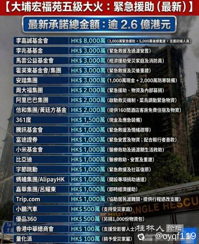 香港大埔h宏福苑火灾捐款名单.jpg