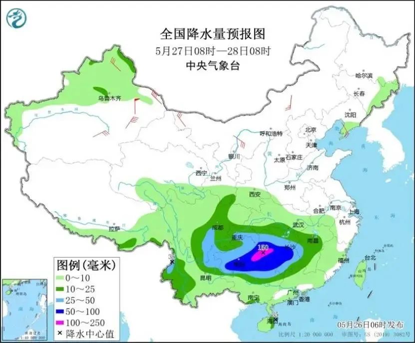 桂林將迎今年以來最強降雨！降雨落區(qū)與前期高度疊加，致災(zāi)風險高，請加強防范！