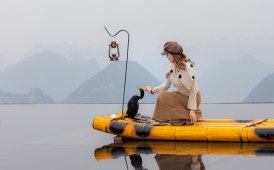 风姿活动～冬雨后的尧山人像