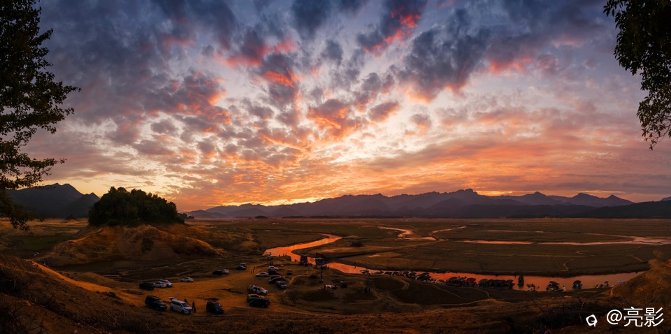 2024.11.09，青狮潭的晚霞