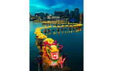 跨越千里 桂林山水间的非遗民俗进京巡演 阳朔&ldquo;金龙&rdquo;邂逅京城春夜